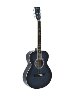 DiMavery AW-303 Guitare Western (Bleu burst)
