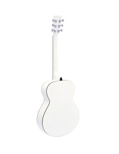 DiMavery AW-303 Guitare Western (Blanc)