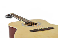 DiMavery AW-303 Guitare Western (Naturel)