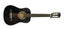DiMavery AC-303 Classical Spanish Guitar 1/2 (Black)