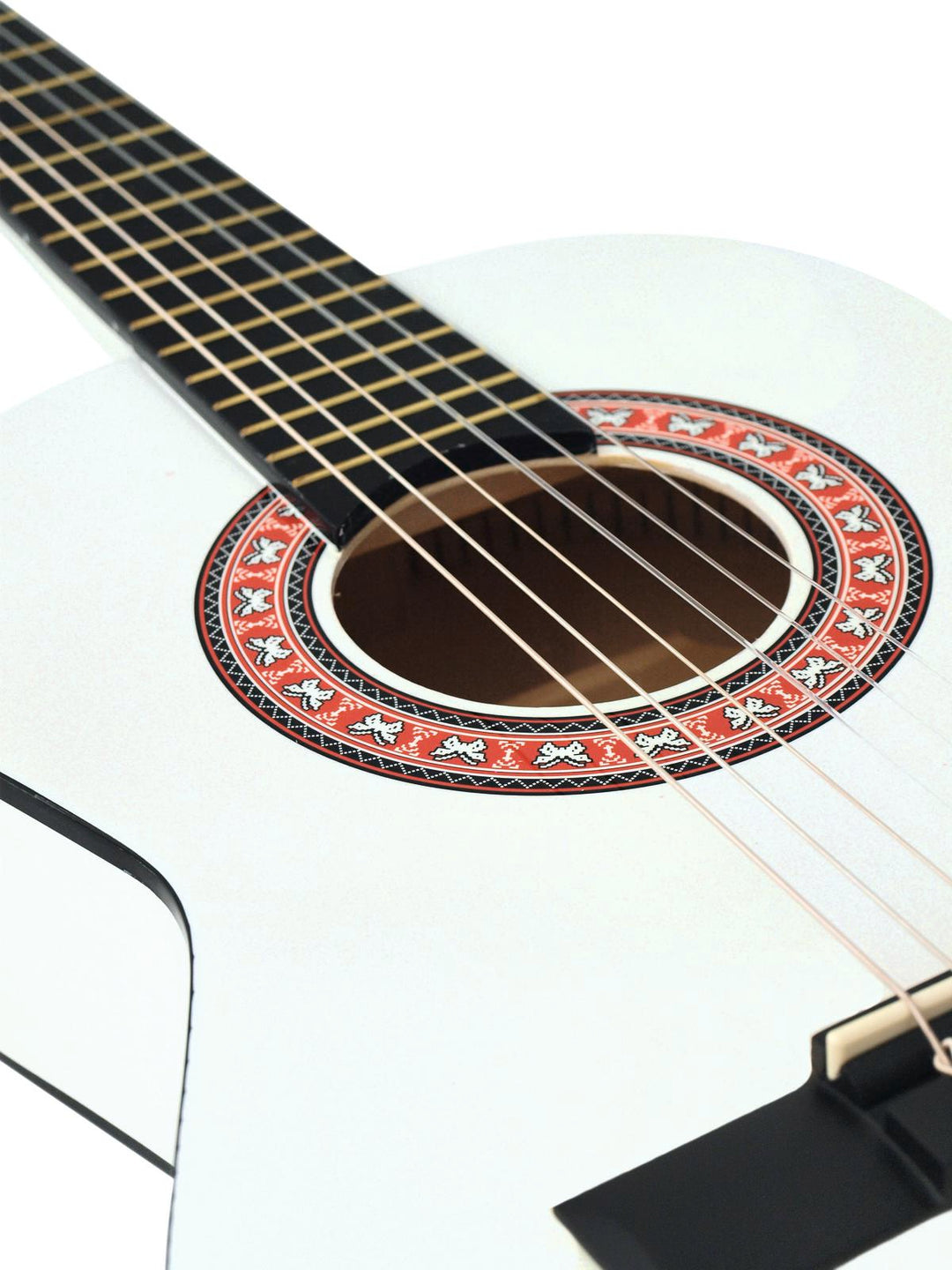 DiMavery AC-303 Classical Guitar 1/2, White
