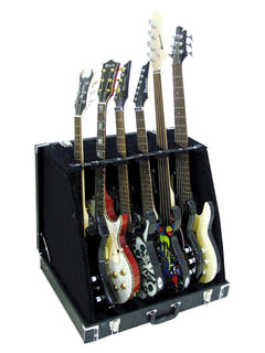 DiMavery Flightcase Stand pour 6 guitares