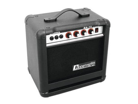 DiMavery BA-15 Amplificateur de Basso 15W Noir