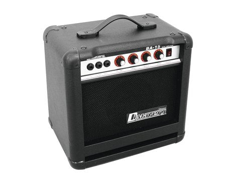 DiMavery BA-15 Amplificateur de Basso 15W Noir