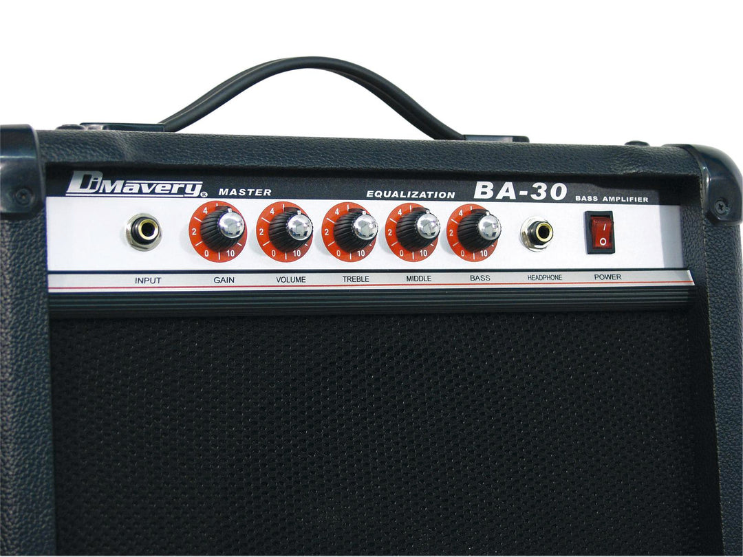 DiMavery BA-30 Amplificateur de Basso 30W