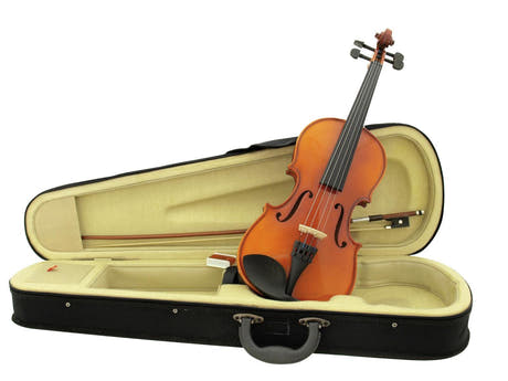 DiMavery Violon Enfant 3/4 avec Archet et Étui