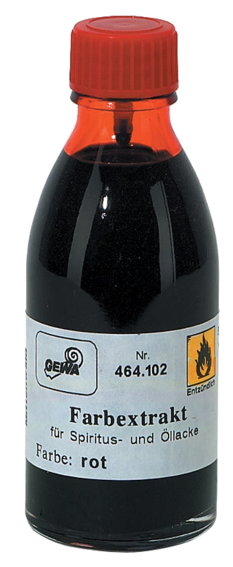 GEWA extrait colorant pour vernis, jaune doré, 100 ml