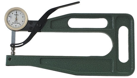 GEWA jauge d’épaisseur avec comparateur pour violoncelle, ouverture de 30 mm