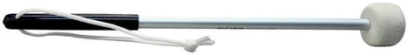 Mailloche de tambour de parade GEWA avec tête en feutre blanc de 45 mm