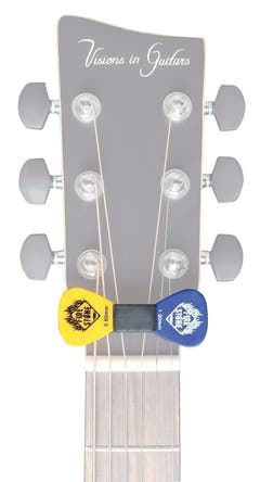 Fire & Stone porte-médiators en caoutchouc pour tête de guitare, 5 pièces
