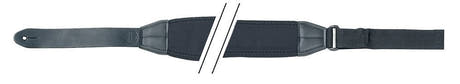 Neotech Super Strap sangle de guitare et de basso en néoprène, noire