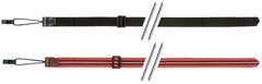 Fire & Stone sangle de rosace pour guitare classique, nylon de 25 mm, coussinet de nuque
