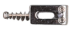 Partsland pontets pour modèles Stratocaster - largeur 10,8 mm, chromés