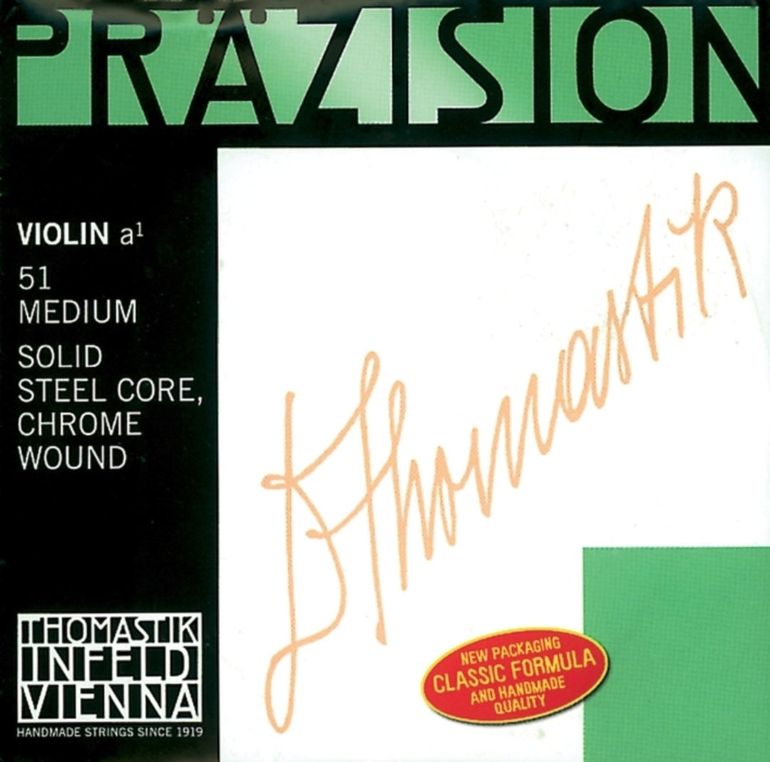 Thomastik-Infeld Cordes de violon âme pleine en acier Precision - medium (51)