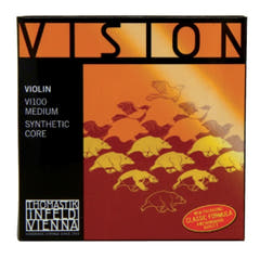 Cordes de Violons Thomastik-Infeld à âme synthétique Vision - Medium (VI03A)