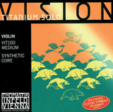 Thomastik-Infeld Violin strings Vision Titanium solo synthetic core - Medium (VIT100)