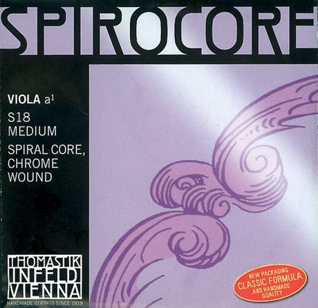 Thomastik-Infeld Strings For Viola Spirocore spiral core - Strong (S17st)