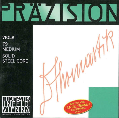 Cordes Thomastik-Infeld pour alto Precision steel solid core - Strong (79st)