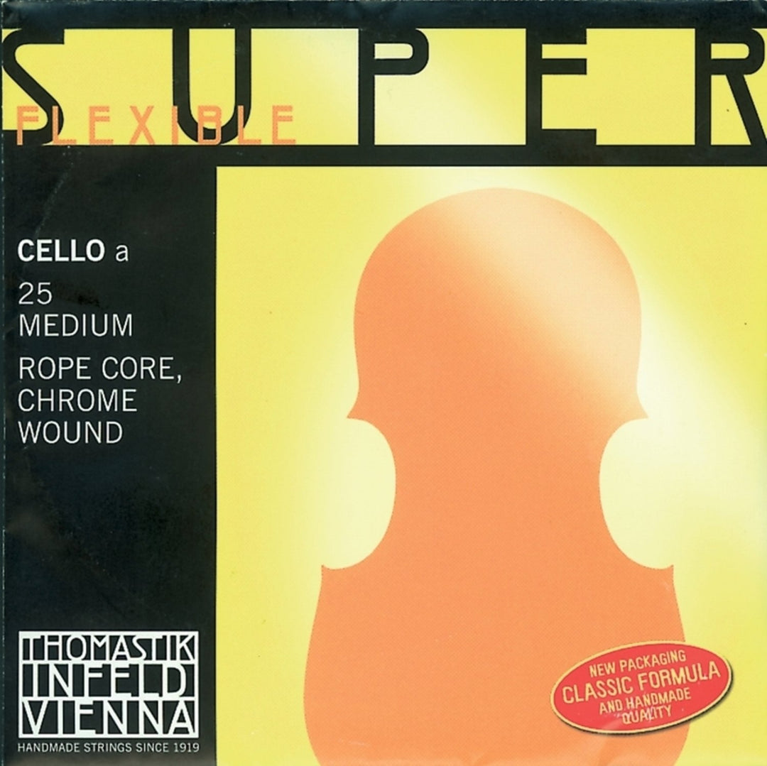 Thomastik-Infeld Cordes de violoncelle à âme en corde Superflexible - Strong (25st)