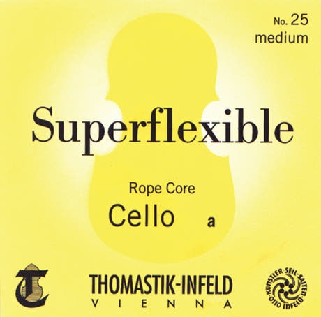 Thomastik-Infeld Cello Strings Superflexible rope core - Medium (27)