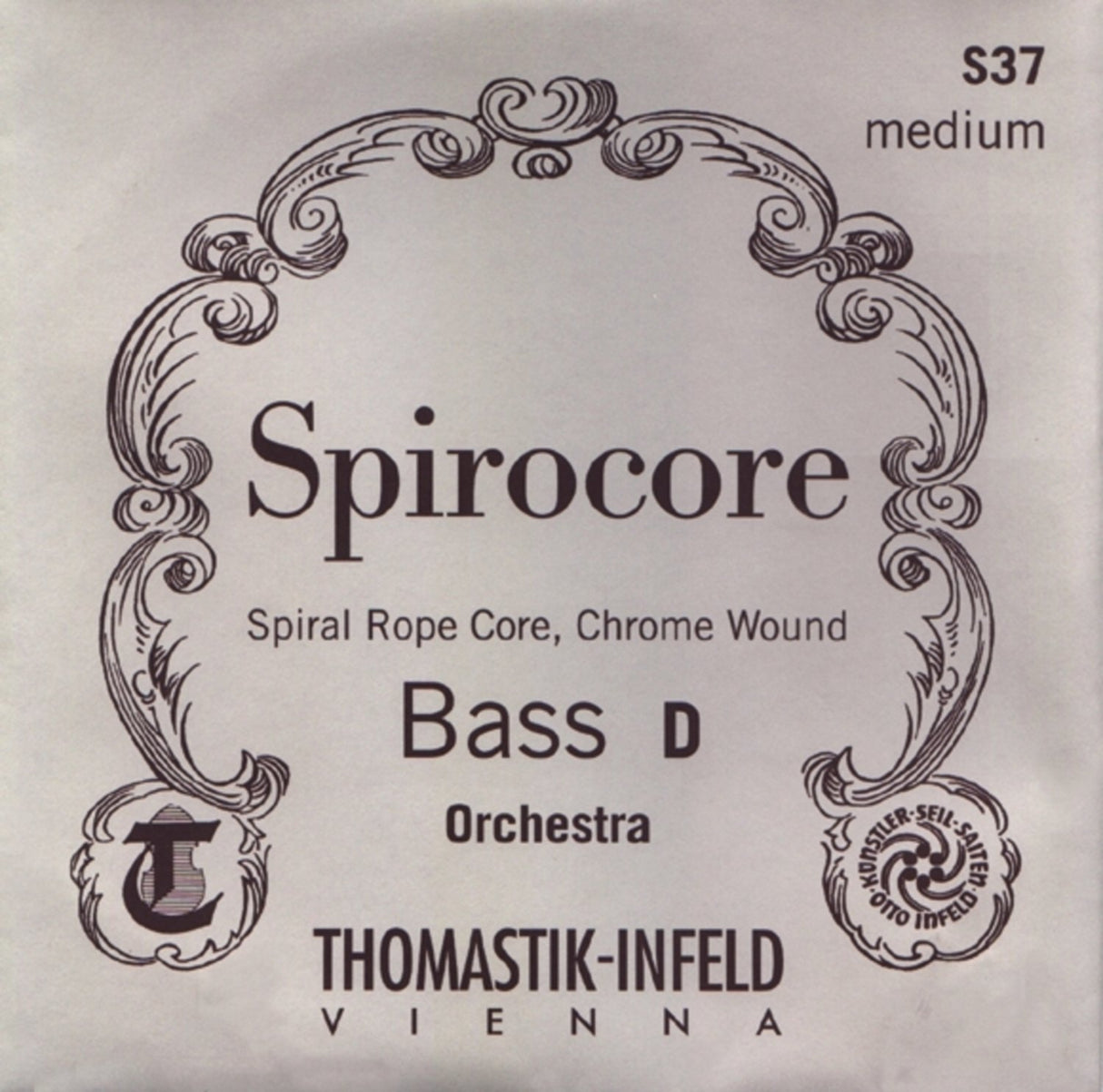 Thomastik-Infeld Double bass strings Spirocore spiral core - Set of 4 strings (3871,0)