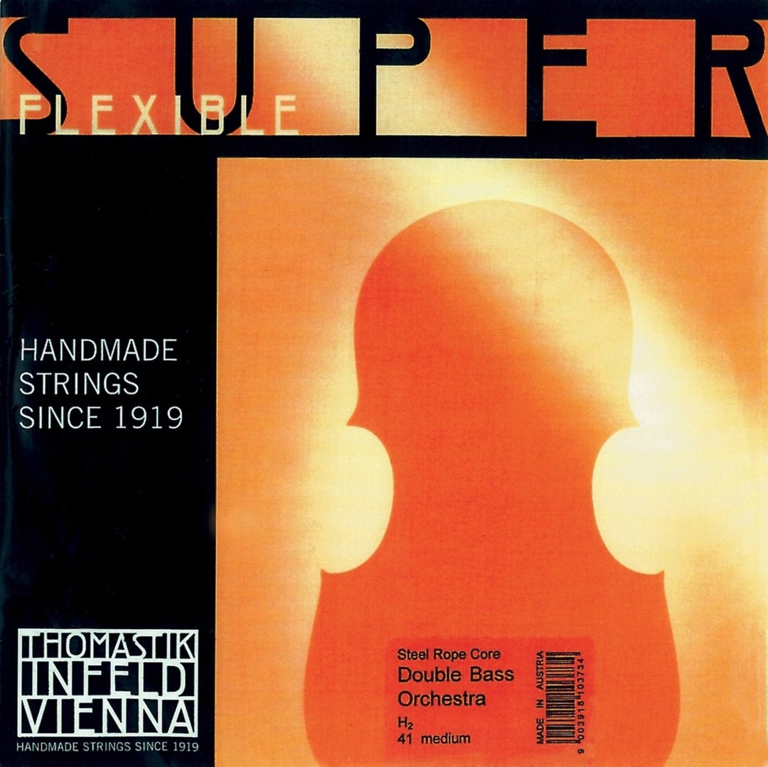 Thomastik-Infeld Cordes de contrebasse Double bass strings Superflexible à âme en corde - A x (38)