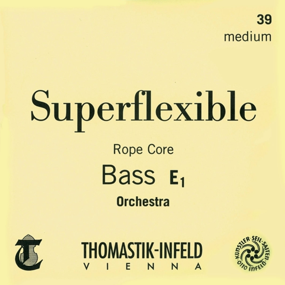 Thomastik-Infeld Double bass strings Superflexible rope core - E (37S)
