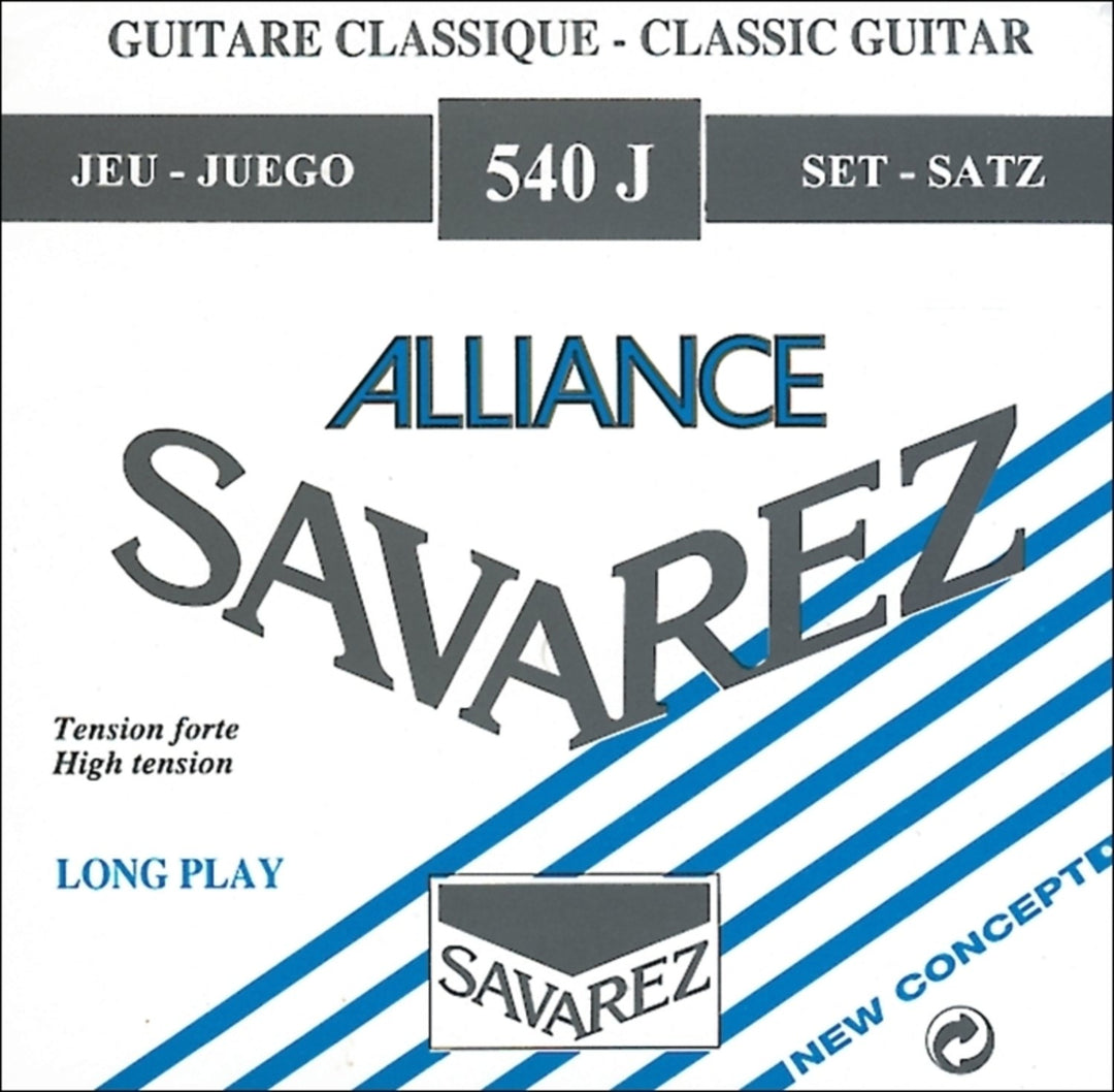 Cordes Savarez pour guitare classique Alliance HT Classic 540 - Set aigu (540J)