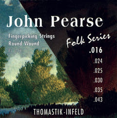 Thomastik-Infeld cordes pour Guitares classiques John Pearse Folk Series Light - Set (PJ116)