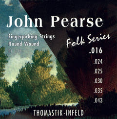 Thomastik-Infeld John Pearse Folk PJ25 corde G3 .025, flatwound