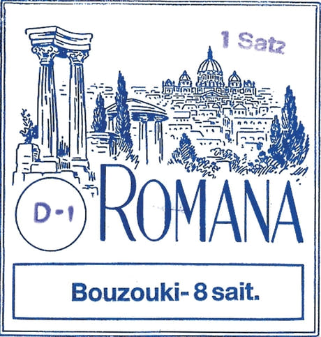 Cordes de bouzouki Romana - Set (8-string)