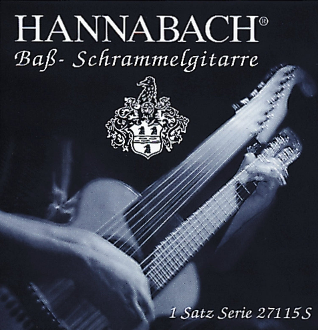 Cordes de guitare basse-/folk Hannabach - set de 13 cordes (27113S)