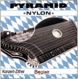 Corde de cithare Pyramid 602.228 D n° 28, nylon, cithare de concert
