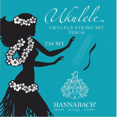Hannabach 234 jeu de strings pour ukulélé ténor, accordage hawaïen