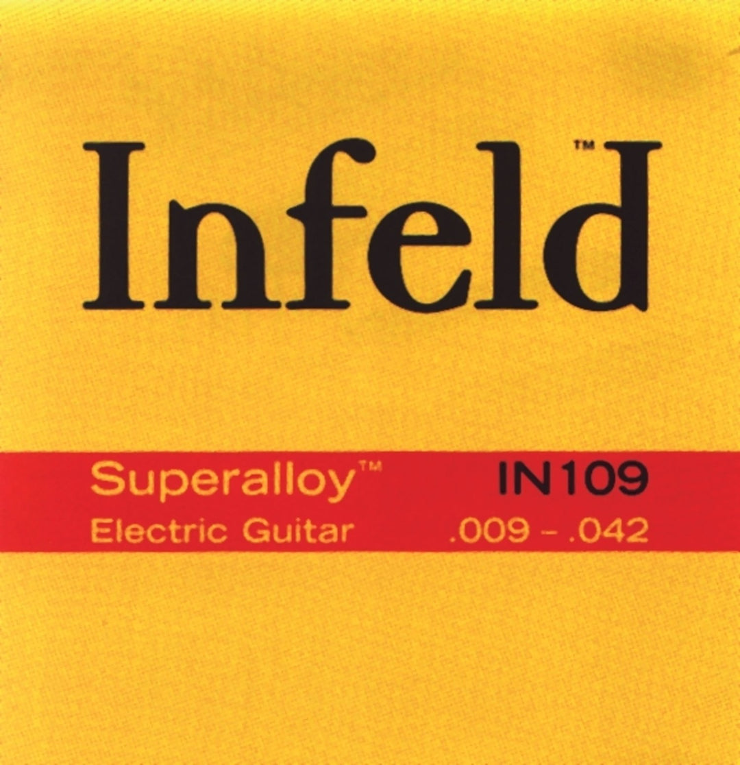 Cordes Thomastik-Infeld pour guitare électrique Superalloy round wound - Set 009 (IN109)