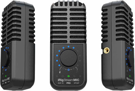 IK Multimedia iRig Stream Mic Pro USB-Microphone