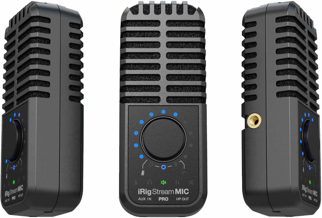 IK Multimedia iRig Stream Mic Pro USB-Microphone