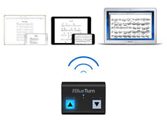 IK Multimedia iRig Blueturn Pédale pour iOS