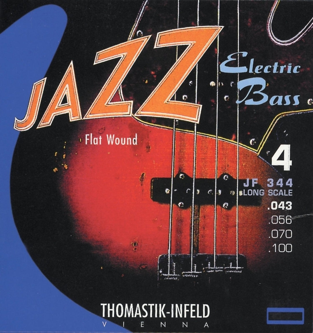 Thomastik-Infeld Cordes de basse électrique Jazz Bass à filet plat - 0.106 (JF32106)