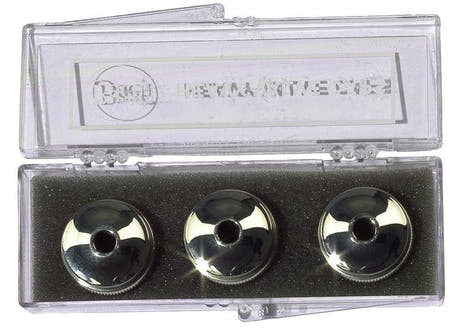 Vincent Bach Heavy Valve Caps pour trompettes Stradivarius, laquées