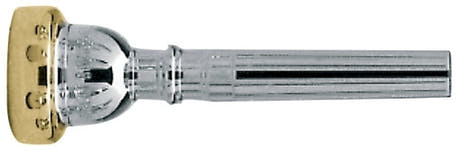 Vincent Bach Standard 351 10 1/2C embouchure de trompettes, bord et cuvette en or