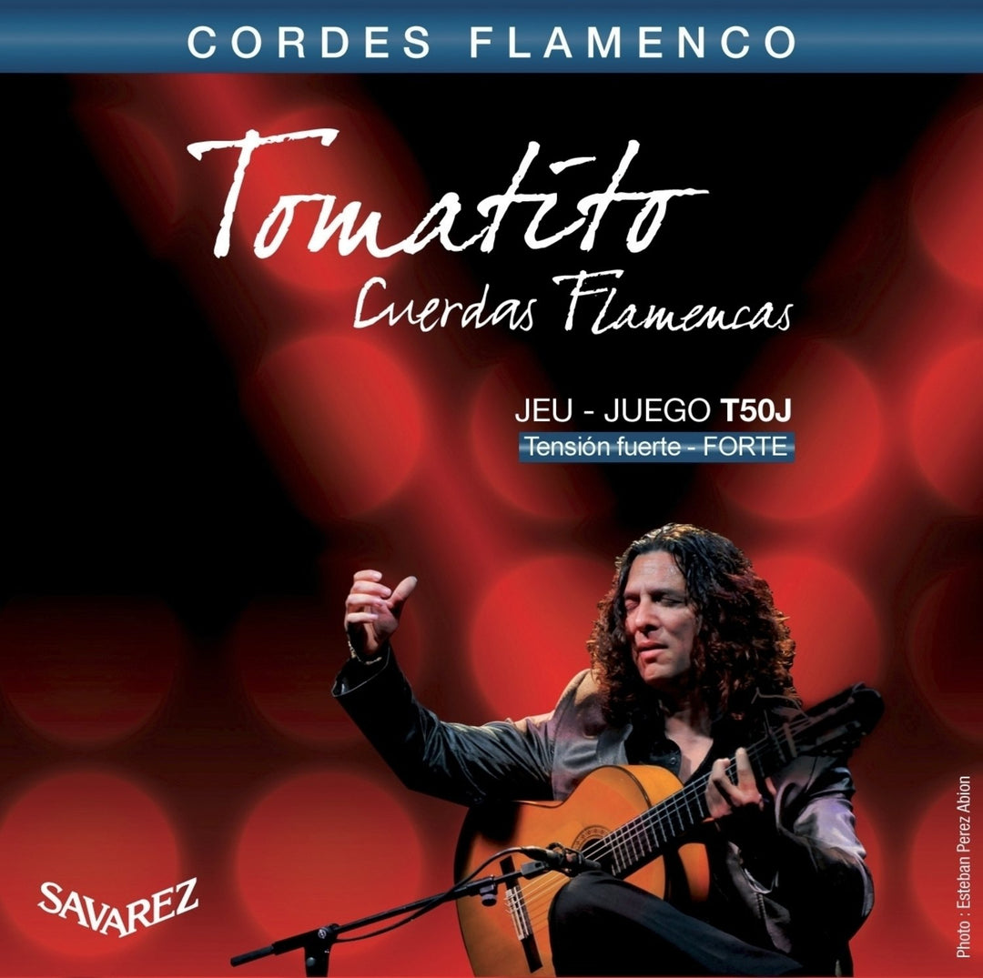 Cordes Savarez pour guitare classique Flamenco - set haute tension (T50J)