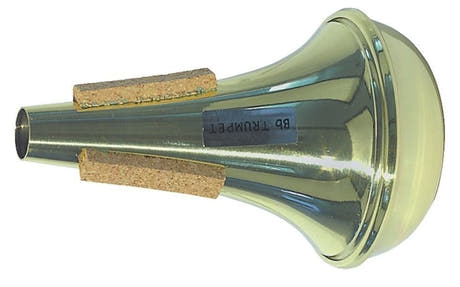 Tom Crown sourdine straight pour trompettes, laiton jaune