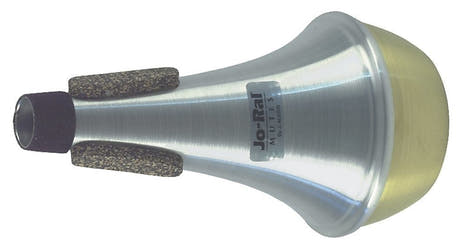 Jo-Ral 1B sourdine straight pour trompettes, fond en laiton jaune