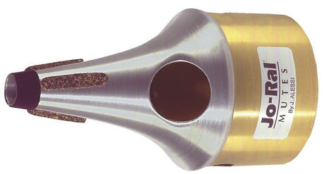 Jo-Ral 4B sourdine bucket pour trompettes, fond en laiton jaune