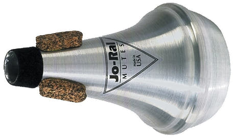 Jo-Ral 5A sourdine droite pour trompette piccolo, aluminium