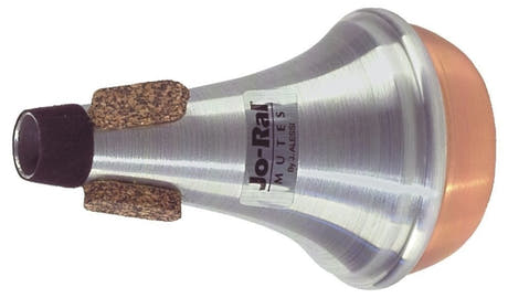 Jo-Ral 5C sourdine droite pour trompette piccolo, base en cuivre