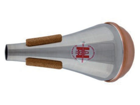 Sour­dine Harmon straight pour trompettes (G2-C), French Style avec fond en cuivre
