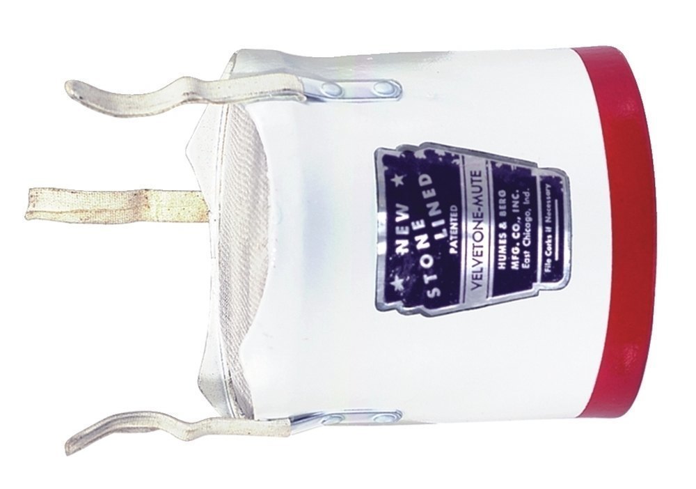 Humes & Berg Velvet-Tone 108A sourdine bucket pour trompettes, 5"
