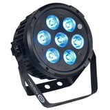 LIGHT4ME BLACK PAR 7x10W RGBWA LED kraftfuld spotlight